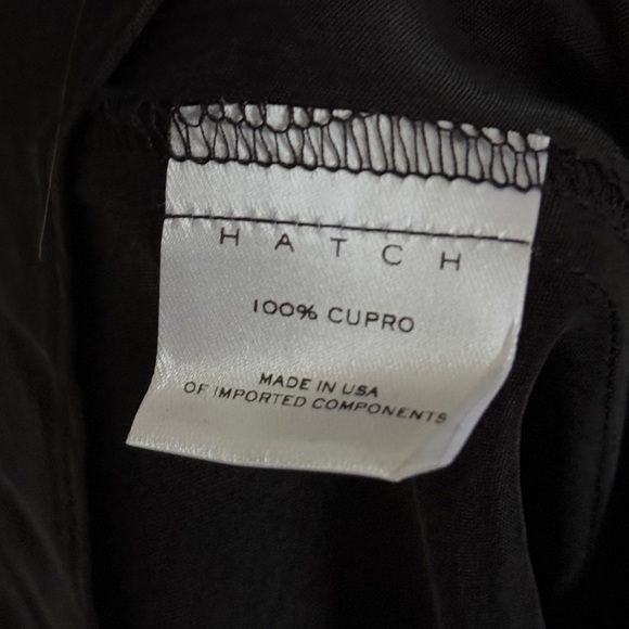 NEW Hatch The Ricky Slip Maternity Dress Size 3 Large Black Maxi Women’s NWT - Picture 10 of 11